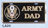 US Army Dad License Plate