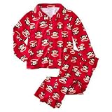 Paul Frank Toddler Boys Coat Pajamas Red (3T)