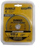 DeWalt DW4729 4-Inch Continuous Rim Diamond Saw Blade with 7 8-Inch Arbor for Tile by DEWALT