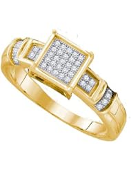 0.12CTW DIAMOND MICRO PAVE RING