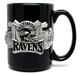 51%2BkwqWmGnL. SL160  NFL Coffee Mug   Pewter Logo Baltimore Ravens