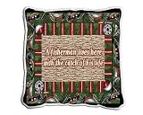 Fishermans Catch Pillow - 9 x 13 Pillow