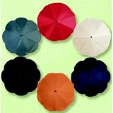 Eckert Sonnenschirm, 70 cm Durchmesser, attraktive Farben, fr Kinderwagen, Jogger, Buggy etc.