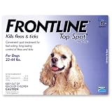 Merial Frontline Top Spot Flea and Tick Control for 23-to-44-Pound Dogs and Puppies, 6 Doses