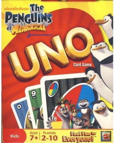 Uno - The Penguins of Madagascar