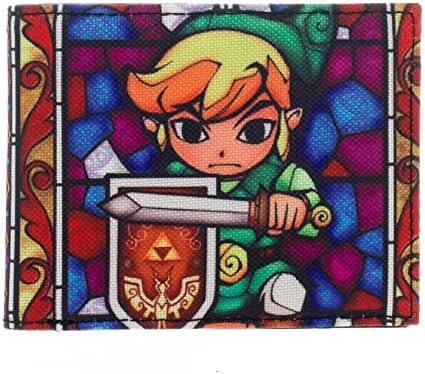 Legend of Zelda Wind Walker Link Cartoon Bifold Wallet