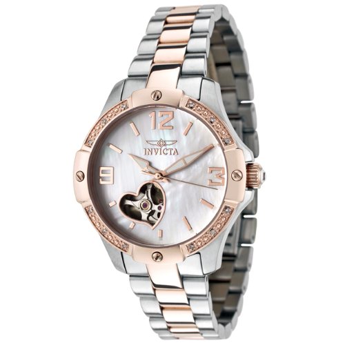 Invicta Women's 0291 Specialty Collection Automatic Diamond Accented Stainless Steel Watch