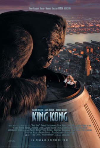 1art1 Empire 18847 King Kong Empire State Building Film Movie Kino Poster - 61 x 91.5 cm
