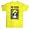 Bad Brains Capitol Yellow Adult T-Shirt, Size: Small