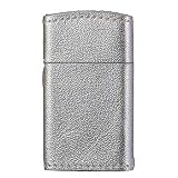 Zippo(ジッポー) METALLIC LEATHER シルバー 16LE-Sの画像