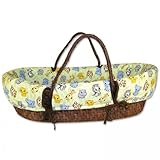 Moses Basket Set - Chibi (Sage) (9"H x 13"W x 27"D)