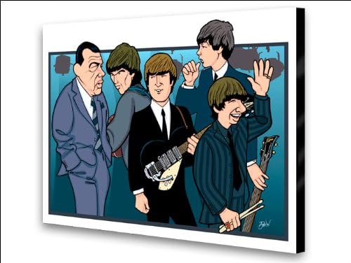 Archival Canvas Limited Edition Art Print Beatles 40th Anniversary 18" x 24"
