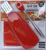 Review Dexas International, Ltd.  / Dexas Silicone Grill Mitt Trivet & Baster Brush Set