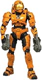 Halo 3 McFarlane Toys Series 7 Action Figure ORANGE Security Spartan