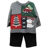 Boys Christmas Holiday Boutique Clothing Set