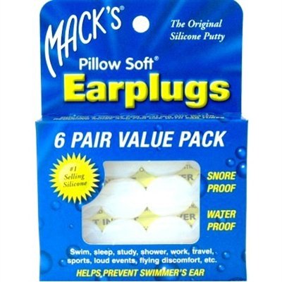 Macks Ear Plugs (Pack of 6) Value Pack 6-Pairs # 7 On Sale