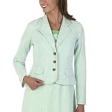 Isaac Mizrahi for Target Seersucker Jacket - Green/ White