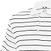 adidas Golf Men's Puremotion(tm) 2-Color Stripe Jersey Polo '15 White/Black Polo Shirt XL
