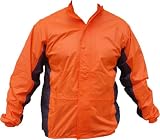 Jeantex Bourg Waterproof Cycling Jacket - Orange - Medium