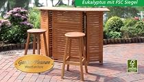 Barhocker CASABLANCA ge&ouml;lt