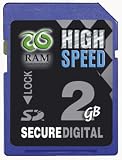 RAM Components 2 GB HighSpeed Secure Digital Speicherkarte (High Speed SD Card) f�r TomTom GO 520 - 