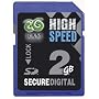 RAM Components 2GB HighSpeed Secure Digital Speicherkarte (High Speed SD Card) f�r Casio Exilim EX S880