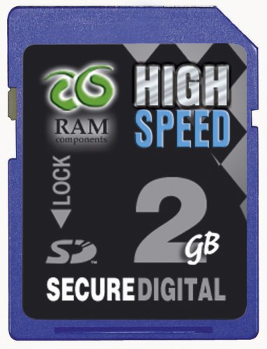 RAM Components 2 GB HighSpeed Secure Digital Speicherkarte (High Speed SD Card) für TomTom GO 730