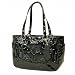 Coach Patent Leather Embossed Black Gal Tote Bag - Coach 17728BLK