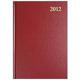 Collins Hardback Premium Diary A4 Day to a Page Burgundy 2012 Ref: 44