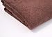 Deluxe Microfibre Large Soft Textured Throw 140x200cm Chocolate Image