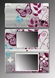 Butterfly Flowers Art Game Vinyl Decal Cover Skin Protector #55 for Nintend ....