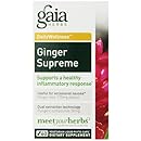 Gaia Herbs Ginger Supreme Liquid Phyto-Capsules, 60 Count