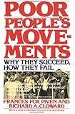 Poor People's Movements: Why They Succeed, How They Fail