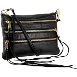 Rebecca Minkoff Three-Zip Rocker Cross-Body