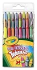 Crayola 24ct Mini Twistable Special Effects Crayons
