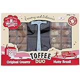 Walkers Nonsuch Toffee - Original Creamy and Brazil Nut - 200g