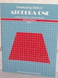 Developing Skills in Algebra One (Blackline Masters, Book a)