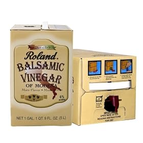 Roland Premium Modena Balsamic Vinegar, 1 gal. 1 qt. 9 fl oz. (5-Liter) Pouch