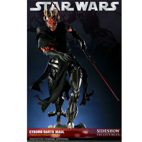 Cyborg Darth Maul Star Wars Sideshow Collectibles Premium Format Figure