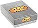 Star Wars Jewelry Unisex R2D2 Stainless Steel Chain Pendant Necklace, 24