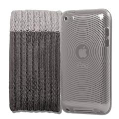 EASYi Silikon H�lle Case Schutzh�lle in Transparent & Schutzsocke f�r den neuen Apple iPod touch 4G (4. Generation 8GB 32GB 64GB)