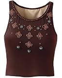 Shape fx Embellished tank top|