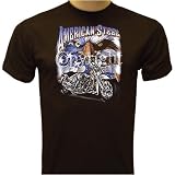 American Steel Bald Eagle Motorcycle T-shirt