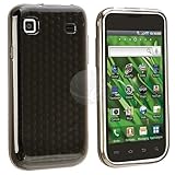 Clear Smoke Mid Diamond TPU Rubber Skin Case Protector for Samsung Galaxy S ....