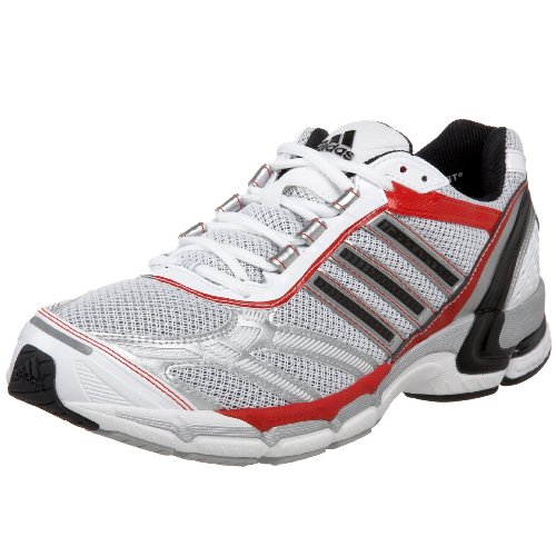 adidas Men's Supernova Sequence 2 M Running Shoe,White/Silver/Red,7.5 M