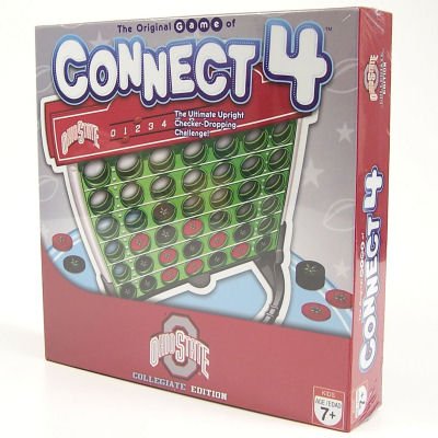 Buy OHIO STATE BUCKEYES OFFICIAL CONNECT FOUR GAME by PPW Toys