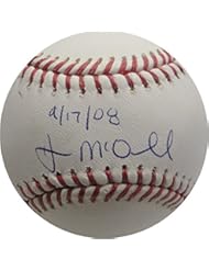 Collectibles: James Mcdonald Signed Autograph Major League Baseball Dodgers 9/17/08 Pirates