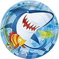 Ocean Shark Dinner Plates, 8ct