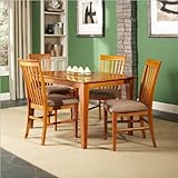 39 x 39 Solid Table Atlantic Furniture Shaker Dining Table in Caramel Latte ....