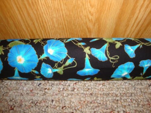 Door Draft, Light, Dust Stopper Natural Fragrant Balsam, Many Colors &amp; Sizes - Quality USA Made (3" x 32", Morning Glory)